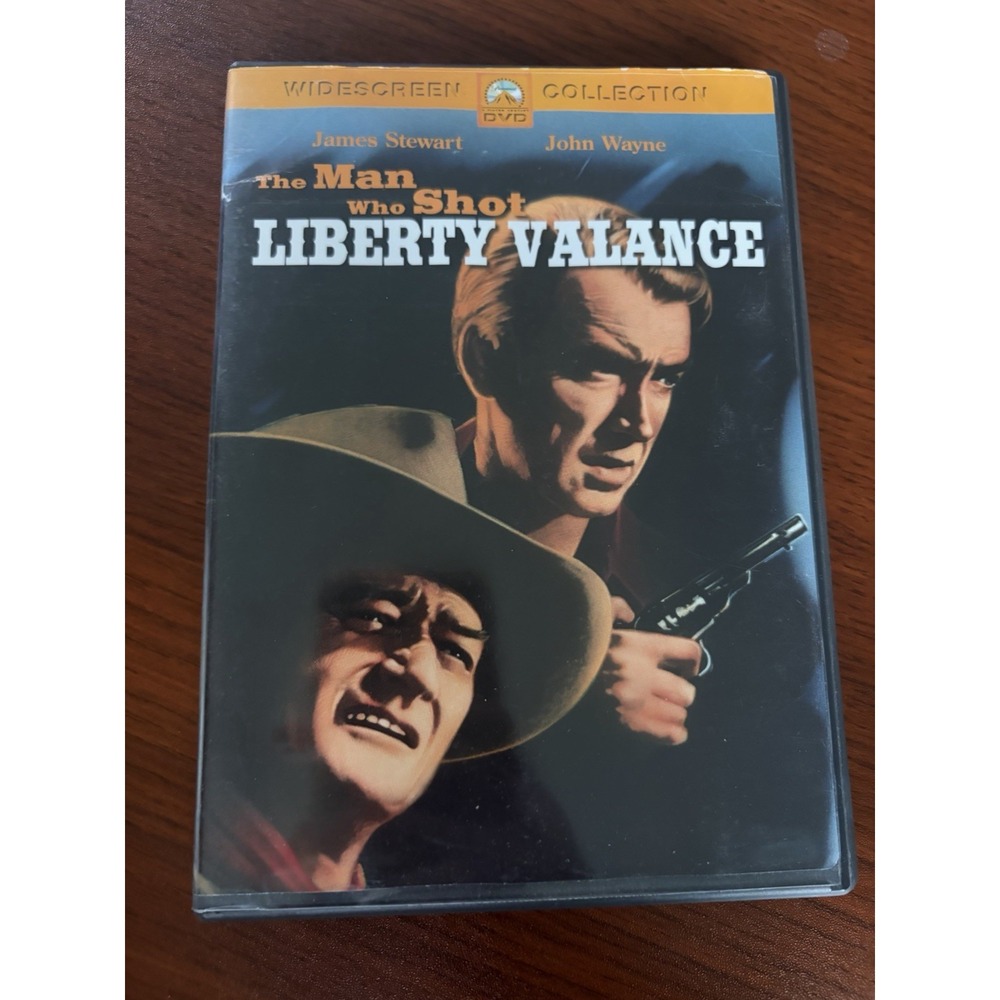 The Man Who Shot Liberty‎ Valance DVD Paramount Widescreen Collection Vintage
